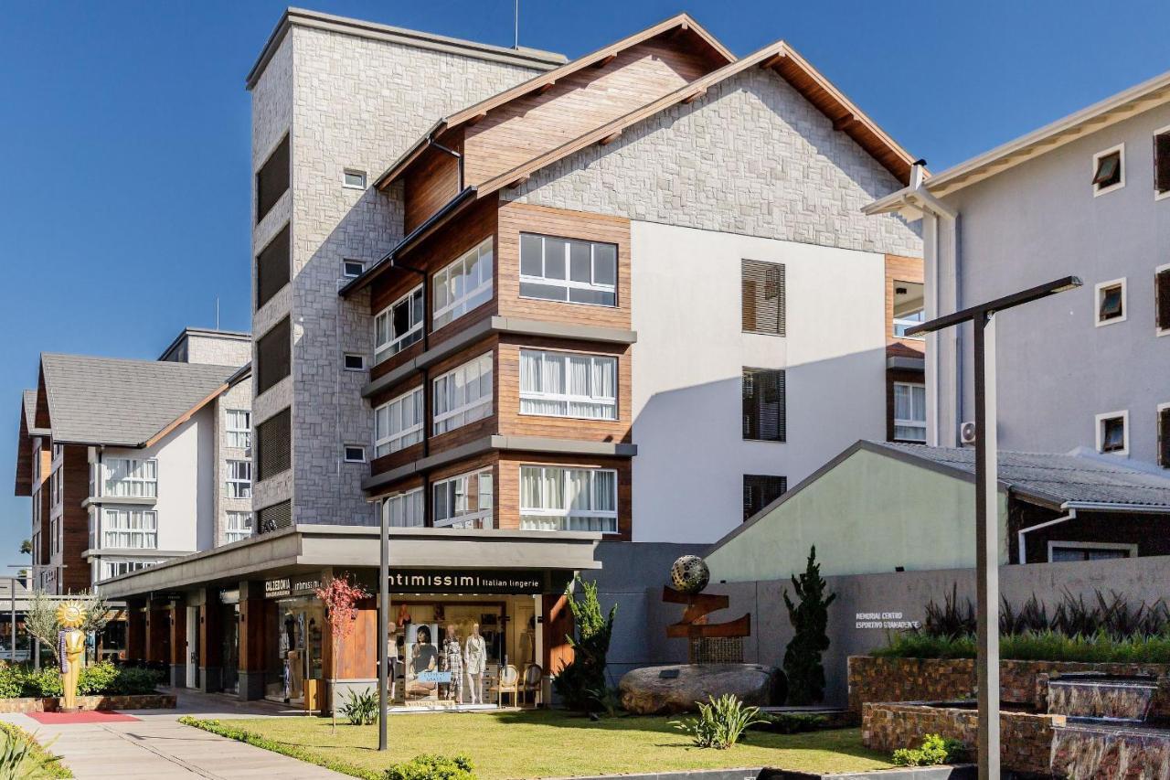 Apto Vita Boulevard duas suítes. Gramado Exterior foto