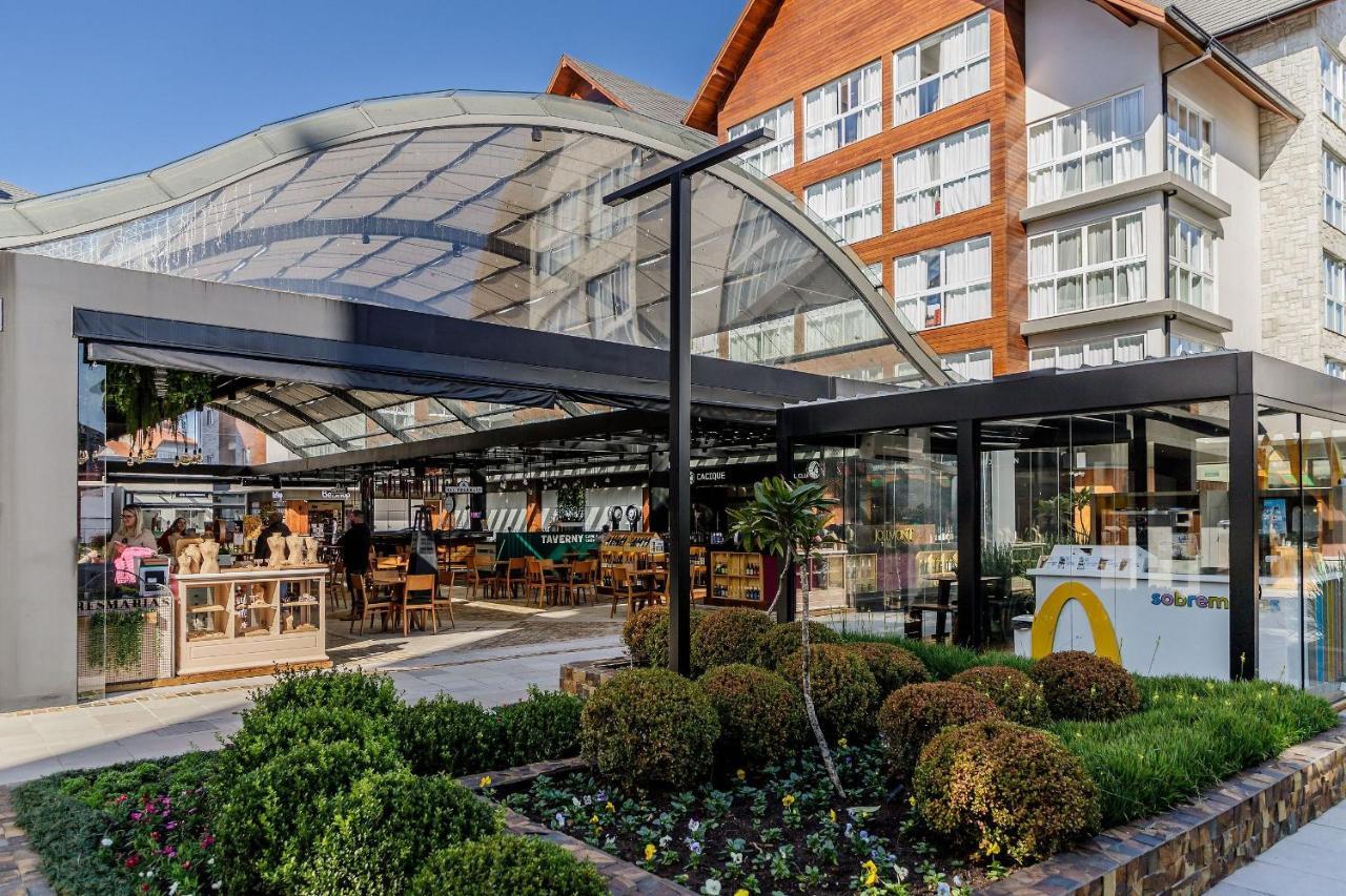 Apto Vita Boulevard duas suítes. Gramado Exterior foto