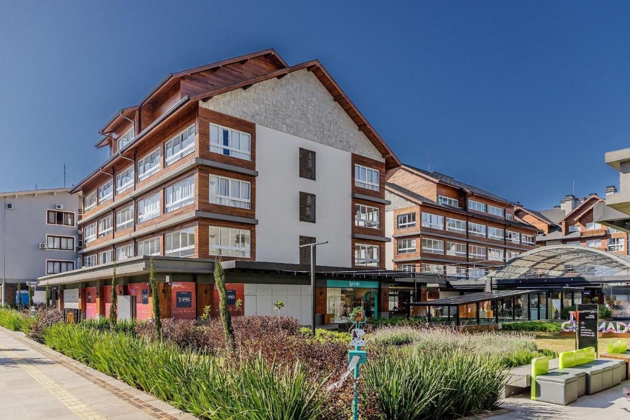 Apto Vita Boulevard duas suítes. Gramado Exterior foto